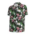 thumbnail image 4 of Wukai Lilies Flowers Men’s Polo Shirts,Quick-Dry Athletic Shirt,Classic Fit Shirts-Medium, 4 of 8