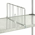thumbnail image 2 of Global Industrial Divider for Nexel® Solid Shelves, 24"D x 8"H, 2 of 3