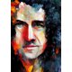 thumbnail image 3 of Pósteres de retratos inspirados en Queen: Freddie Mercury, Brian May, John Deacon, Roger Taylor, pintura en lienzo, impresión, arte de pared, decoración del hogar, 3 of 5