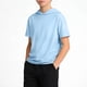 thumbnail image 1 of Ceisia Boys Solid Color Short Sleeve Hooded T-shirt Soft Breathable Casual Top for Kids 5-15Blue9-10 Years Gifts, 1 of 9