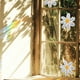 thumbnail image 4 of 3 uds flores atrapasoles pegatinas para ventana de vidrio pegatinas brillante arcoíris prisma ventana se aferra para pájaros encantadores, 4 of 5