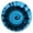 Blue Tie Dye, variant on Colorful Tropical Leaf Pattern Round Fitted Tablecloth with Elastic Edge,Dining Table Cover Waterproof,Outdoor Round Tablecloth for Camping,Dining,Indoor and Outdoor