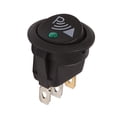 thumbnail image 4 of 5X Round 3 Pin Rocker / Parking Switch Front Rear Walking Sensor, 4 of 8
