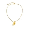 thumbnail image 5 of Aretes de oro para mujeres y niñas, collar con forma de gota, chapado en oro de 14 quilates, hipoalergénico, con forma de gota de agua, pendientes de moda (dorado), 5 of 5