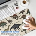 thumbnail image 4 of Long Mouse Pads for Desk,Colorful Dinosaurs Scientific Pattern Desk Mats on Top Of Desks, Desk Mouse Pad Extra Large with 3mm Non-Slip Base and Stitched Edge for Gaming,Office,Work,Home 31.5"x11.8", 4 of 6