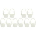 thumbnail image 1 of 10 pcs  Pastoral Style Plastic Rattan Baskets Small Flower Baskets Fruit Picking Baskets, 1 of 6