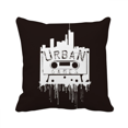 thumbnail image 1 of Street Landmark Outline Pattern Graffiti Throw Pillow Sleeping Sofa Cushion Cover, 1 of 3