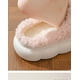 thumbnail image 5 of Zapatillas de algodón para mujer en otoño e invierno, sensación de lazo, zapatillas de algodón de suela gruesa, cómodas, ligeras y cálidas zapatillas de lana para interiores, 5 of 5