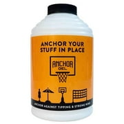 AnchorGel Polymer, Replacement for Sand and Sand Bags to Keep Portable Basketball Hoops, Patio Umbrellas & Other Equipment with a Base from Falling Over, More Effective Than Water Alon