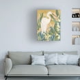 thumbnail image 2 of Trademark Fine Art June Erica Vess  Floral Egret II Canvas Wall Art - 35x47, 2 of 4