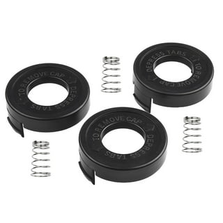  ST4500 Weed Eater Spools Compatible with Black Decker RS-136  GE600 CST800 ST1000 ST4000 ST4500 ST6800 Trimmer Replacement Spool Line  20ft 0.065” Edger Refills Parts Auto-Feed(10 Spool+2 Cap+2 Spring) : Patio