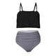 thumbnail image 2 of trajes de baño de las mujeres conjunto de bikinis de cintura alta de mujer vintage push up traje de baño negro 2xl Negro 2XL Magideal trajes de baño de las mujeres, 2 of 7