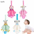 thumbnail image 2 of Juguetes para bebés de 0 a 12 meses, toalla suave para niños pequeños, animales de peluche, mordedores juguete con, cuna, sonajeros móviles, juguete para cochecito Gong Bohan LED, 2 of 2