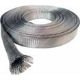 thumbnail image 3 of 1" Tinned Copper Metal Braided Sleeving - 50 Feet, 3 of 3