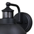 thumbnail image 2 of Vaxcel Harwich Black Motion Sensor Dusk to Dawn Coastal Outdoor Wall Light, 2 of 3