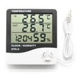 thumbnail image 1 of Digital Temperature Humidity Monitor LED Screen Precision for Home Indoor Fish Tank Refrigerator ,High Precision, 1 of 5