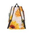 thumbnail image 7 of Geaub sunflower 5 durable canvas backpack: stylish, lightweight, and spacious with adjustable straps, 7 of 7