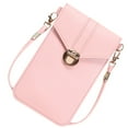 thumbnail image 3 of 1pc Retro PU mujeres monedero teléfono Mini bolsa cruzada bolso de hombro regalo, 3 of 5