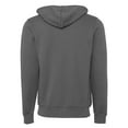 thumbnail image 2 of Canvas  Zip-up Polycotton Fleece Hooded Sweatshirt / Hoodie, 2 of 3