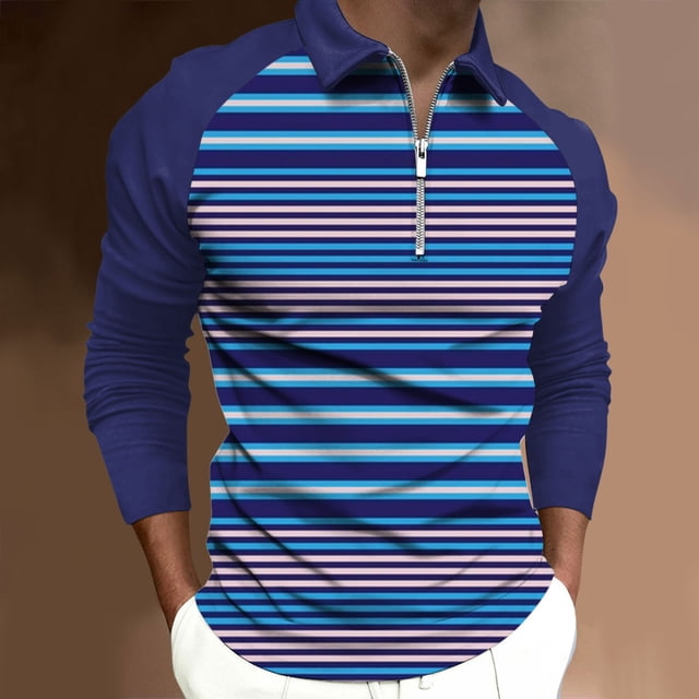 Fankiway Chemises à Manches Longues pour Hommes Chemise Col Hommes Imprimé Casual Manches Col Rabattable Chemises Chemises de Blouse pour Hommes Grands et Grands
