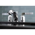 thumbnail image 2 of Kingston Brass KB8951EFL Centurion Mini-Widespread Bathroom Faucet, Polished Chrome, 2 of 3