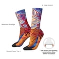thumbnail image 4 of Logiee Trio Of Dripping Cones Print Adult Socks for Men & Women,Calf Socks, Ankle Socks,Boots Socks,Breathable Casual Sock,Unisex Crew Socks, 4 of 6