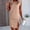 Style1-Beige womens outfits, variant on Maqroz Women 2 Piece Outfits Sets Summer Solid Crew Neck Sleeveless Tank Top and Skort Set with Built In Shorts Vacation Office Hot Pink XL
