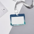 thumbnail image 6 of Naloa Christmas Trees Card Badge Holder Work Badge Sleeve for Office, School, Factory, ID Credit Cards, Driver Licenses and Passes, 6 of 7