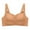 Khaki, variant on Women Wireless Seamless Bras Wireless Bras Light Padding Support And Lift Wireless Bras Seamless Bras for Women With Wide Straps Support Minimizer Bras