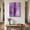 Purple, variant on Ships Next Day Canvas Wall Art 8"x8",Purple Wood Framed Canvas Print Painting,Retro Oil Painting Modern Abstract Art Aesthetics Ready to Hang Small Picture Wall Decor for Bathroom Nursery Kitchen