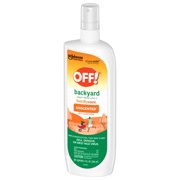 OFF! FamilyCare Mosquito Repellent, Unscented DEET Pump Bug Spray with Aloe Vera, 9 oz
