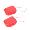 thumbnail image 4 of 1 Pair Temporary Tooth Decoration With Metal Wires Multicolour Metal Bracket Orthodontic Ligature Ties Dentist Material, 4 of 7