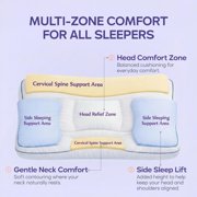 Mellow White Adapt Pillow Small