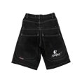 thumbnail image 1 of JNCO Pantalones cortos Y2K Hip Hop 2023 Harajuku gótico bolsillo pantalones vaqueros sueltos pantalones cortos hombres, 1 of 5