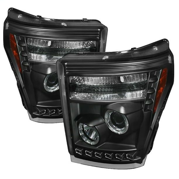 Spyder Auto 5070272 Halo Led Projector Headlights Walmart Com Walmart Com