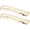 Golden comb*2, variant on CXHEGBEJ Metal Hair Clips for Women Strong Hold Barrette Claw Clips No Slip Hairpin Claw Clips Bobby Pins Headwear Edge Clip Clamps for Party Daily Wear Hairstyle Golden comb