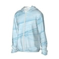 thumbnail image 2 of Easygdp Light Blue Marble Lightweight Long Sleeve Sun Shirt Sports long-Sleeved Sun Protective Clothing, Quick Drying Breathable - X-Large, 2 of 9