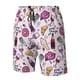 thumbnail image 4 of Fotbe Wine Trajes de Baño Estampados para Hombre, Shorts de Verano de Secado Rápido, Ropa de Playa, Bañadores-XX-Large, 4 of 6
