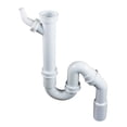 thumbnail image 4 of G1-1/2in Kitchen Siank Drain pipe 40mm Smooth U-Bend Design for Easy Flow, 4 of 7