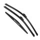 thumbnail image 1 of Conjunto de limpiaparabrisas delantero y trasero de 3 piezas de 24" 21" 14" que se adapta a Honda Pilot con gancho J / U negro, 1 of 5