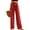 11 Red, variant on Womens Casual Wide Leg Pants High Waisted Button Down Straight Long Trousers Palazzo Pants