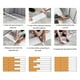 thumbnail image 3 of Pegatinas de Piso Auto Adhesivas, CÁSCARA HELADA ESPESADA Y PEGATINAS DE PISO DE PALO PVC 10 PCS Para Casa, 3 of 7