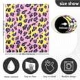 thumbnail image 3 of Dishwasher Magnet Cover Magnetic Fridge Door Cover Home Kitchen Decor Yellow Purple Leopard 23"x 26", 3 of 6