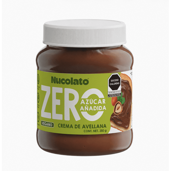 Crema de avellana Nucolato vegana untable 355 g
