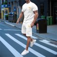 thumbnail image 1 of MKLEKYY Pijama Corto De Verano Para Hombre, Ropa Deportiva, Camiseta Transpirable De Manga Corta Y Pantalones Cortos Deportivos Con Bolsillos., 1 of 4
