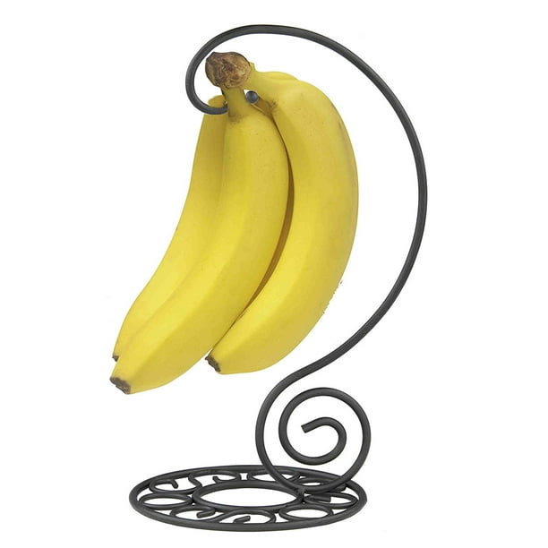 Home Basics Black Banana Holder