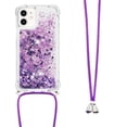 thumbnail image 3 of Funda FOXDOCK para iPhone 12 con Cuerda Ajustable, Brillo Líquido, Protección Antigolpes y Lente – Ideal para Regalo, 3 of 6