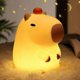 thumbnail image 1 of Capybara Night Light Kids, Dimmable Capybara Night Light, Usb Rechargeable Capybara Lamp - Kawaii Animal Shaped Silicone Lamp - Gift For Kids, Boys A, 1 of 4