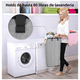 thumbnail image 2 of Cesto de Ropa Plegable 80L Malubero Gris, 2 of 5