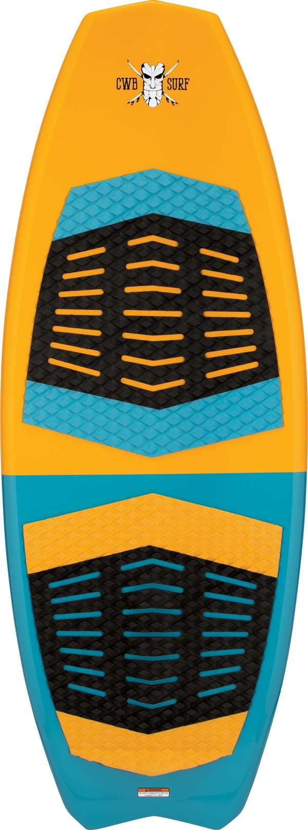 Replacement Futures Fins F4 Quad Setup for Rukus and Throwdown Wakesurf Boards 